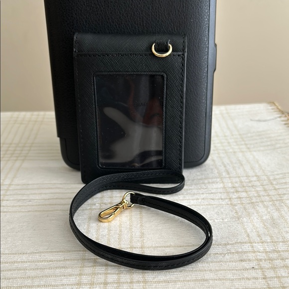 Michael Kors Black Wallet Lanyard - Picture 2 of 7